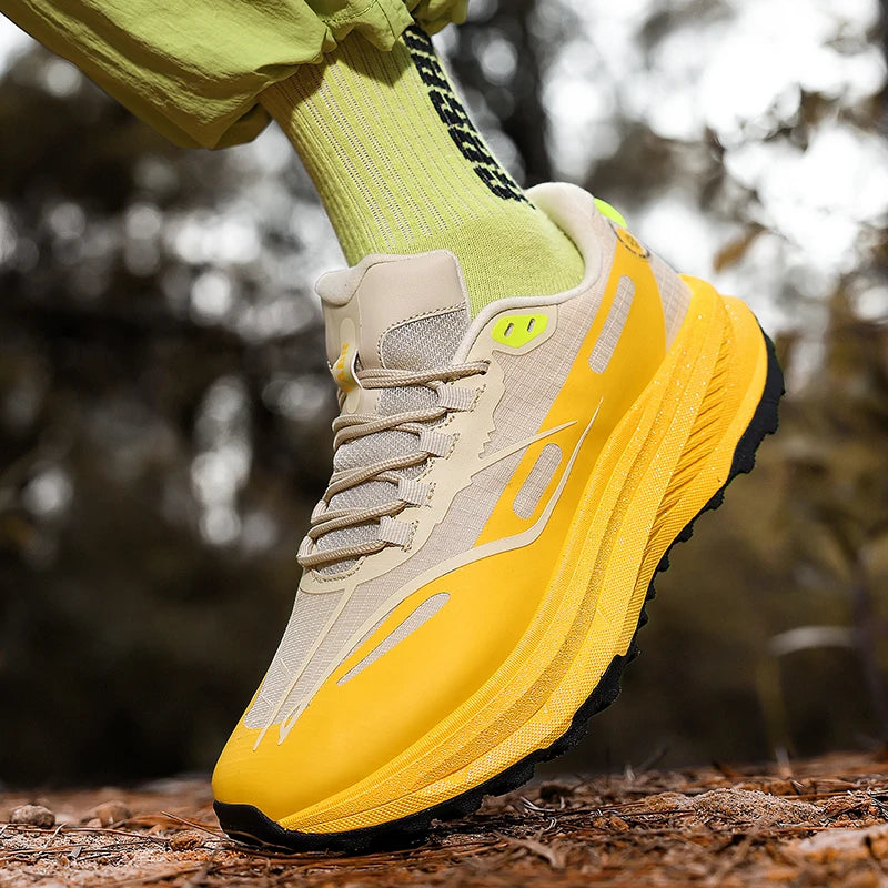 Men's Casual Sneakers Luxury Trainer Shoes Breathable Race Running
