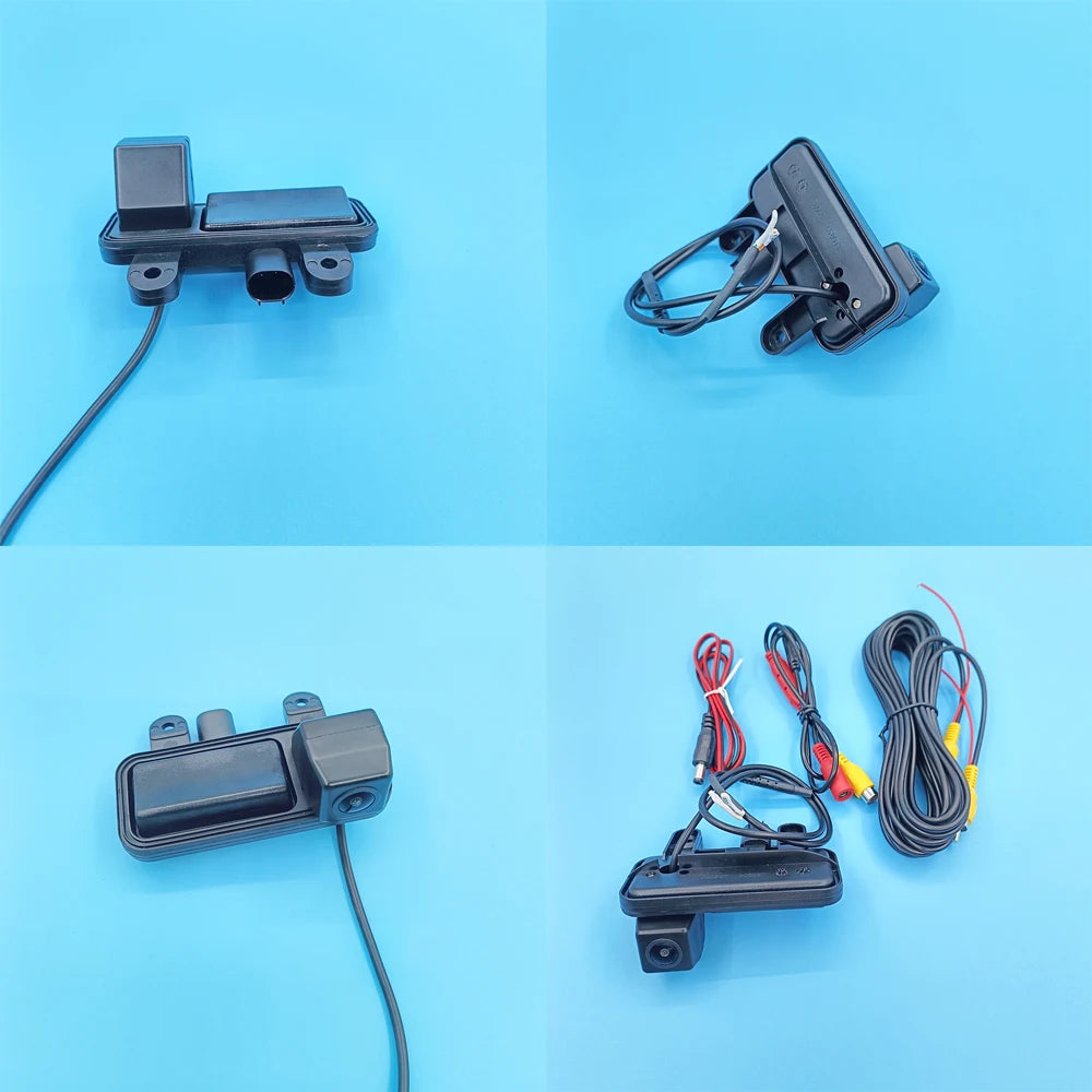 AHD 1080P CVBS Car Rear View Camera Trunk Handle Mercedes Benz E