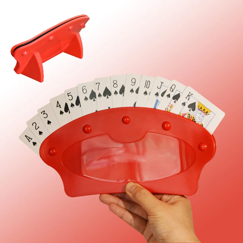 Playing Card Holder for Kids Seniors,Hands Free Cards Holders for Cards Game, Poker Parties, Family Card Game Nights Zpaxo