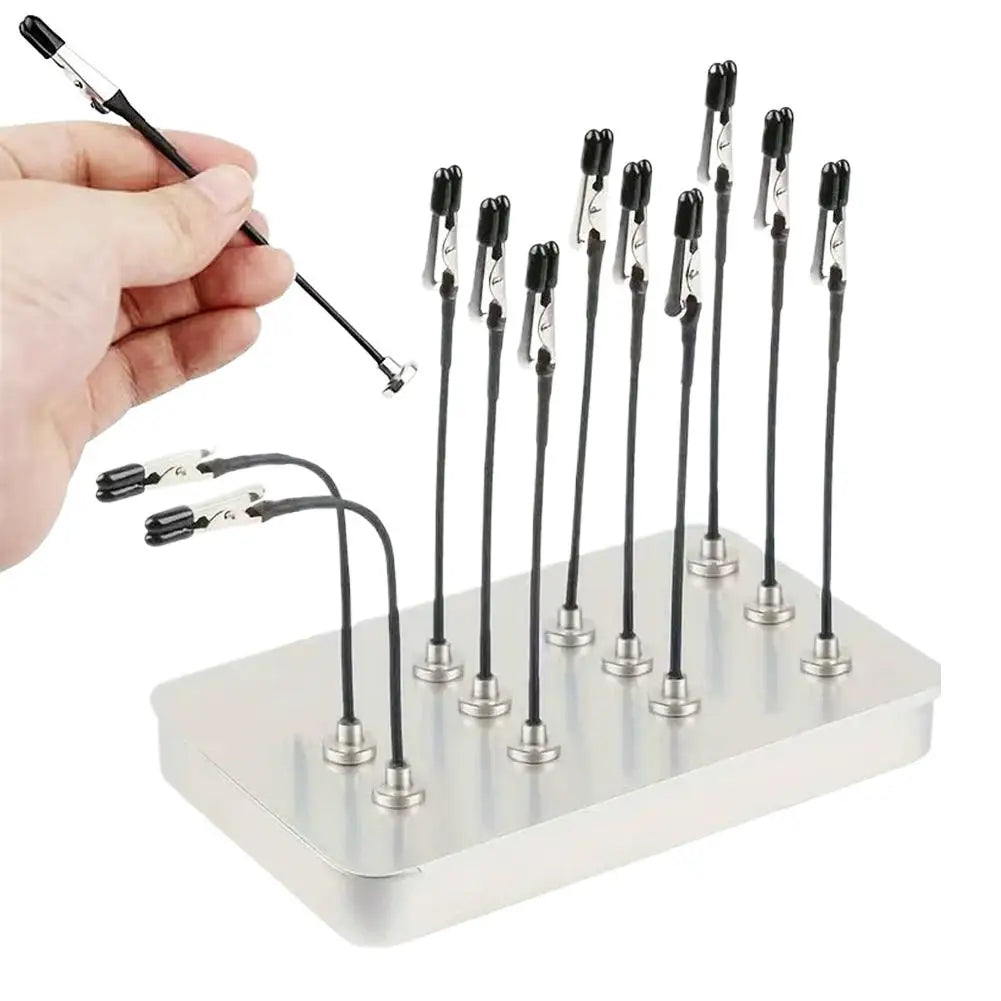 1/2sets L9BE Soldering Helping Hands, Third Hand Tool for Soldering, Wire Holder with Flexible Arm for Hobby Welding Crafts Zpaxo B
