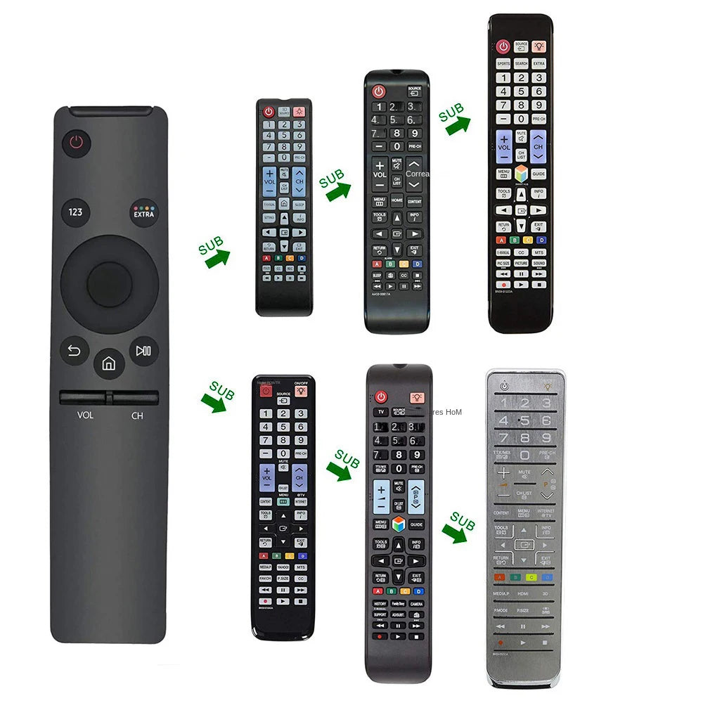 TV Remote Control Replacement For Samsung 4K HD Smart Player Black 433mhz TV Controle Remoto BN59-01242A BN59-01265A BN59-01310 Zpaxo