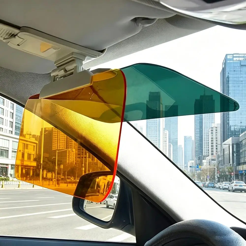 Car Sun Visor Driver's Day-and-night Dual-use Goggles Stylish Compact