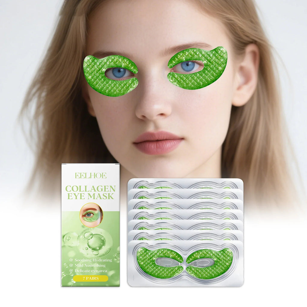 EELHOE Collagen Eye Mask Patches – Dark Circles & Firming Eye Mask Patches Zpaxo