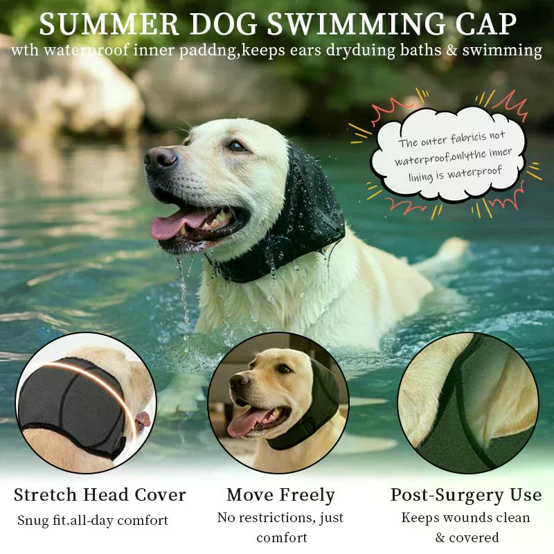 2026 Dog Ear Muffs Thickened Noise Bath Waterproof Protection Elastic Zpaxo