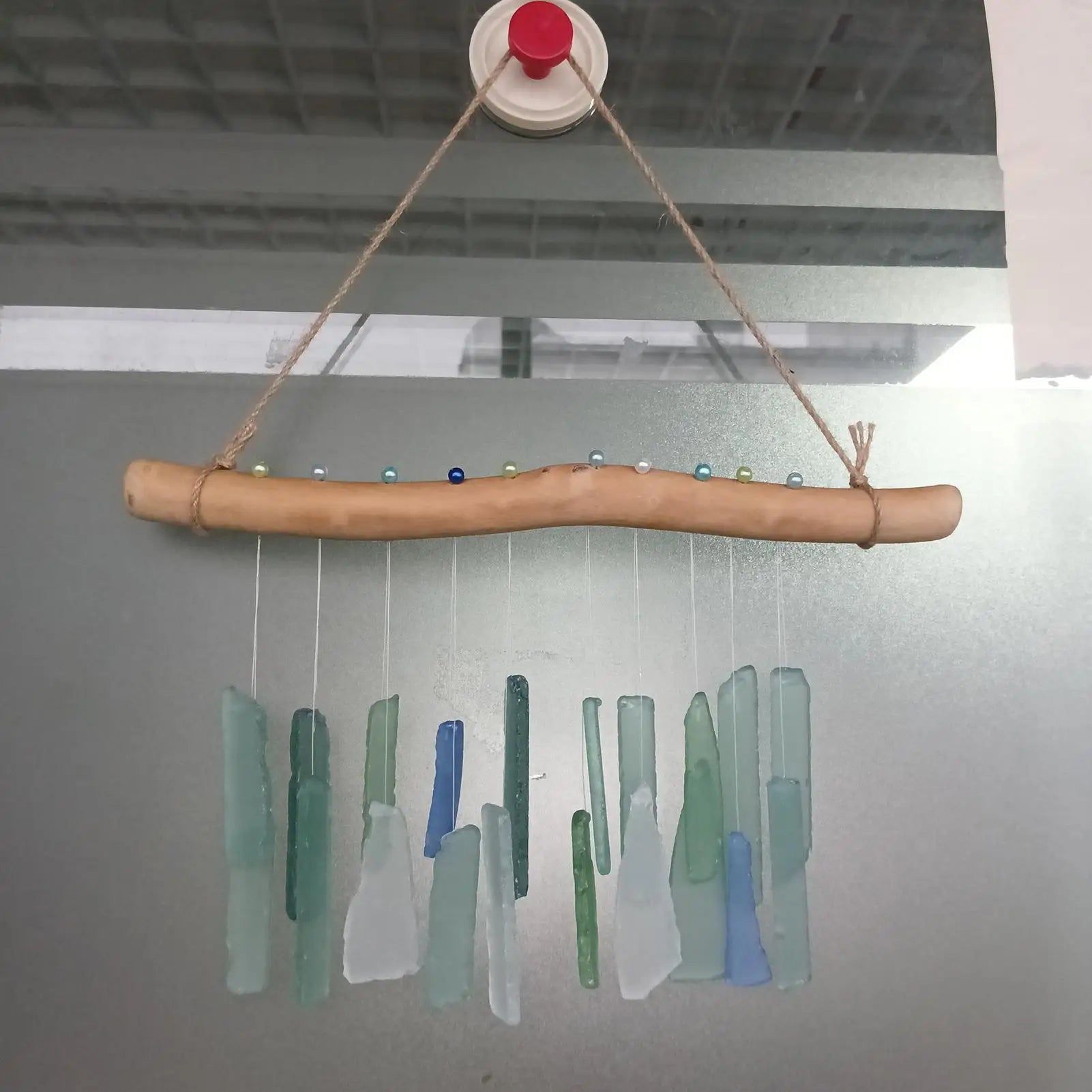 Wind Chimes For Outside Bohemian Glass Relaxing Weather-Resistant Decorations Wind Chimes Decor For Garden Patio Porch Balcony Zpaxo
