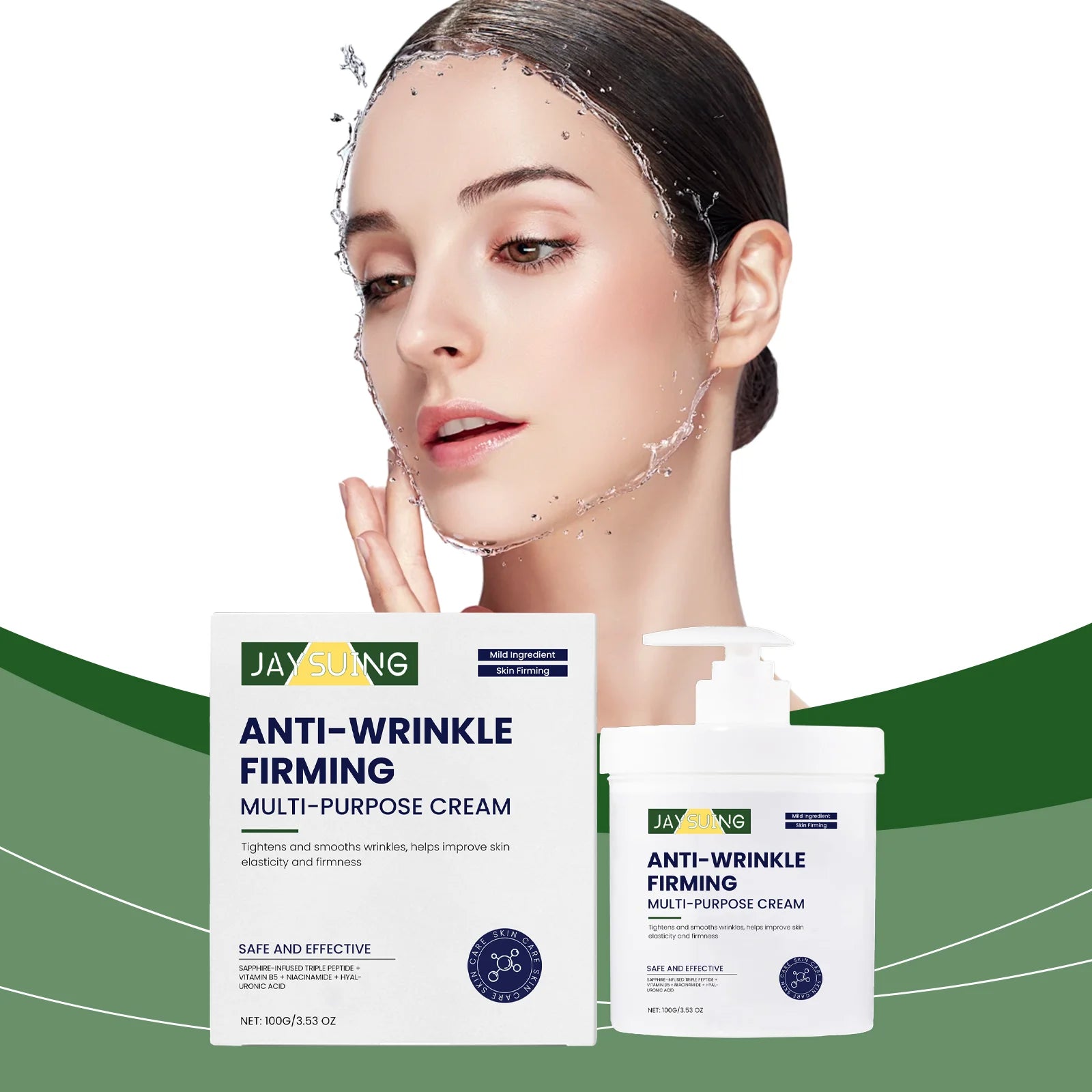 Jaysuing Nicotinamide Brightening Face Cream 100g | Firm & Glow Brightening Face Cream Zpaxo
