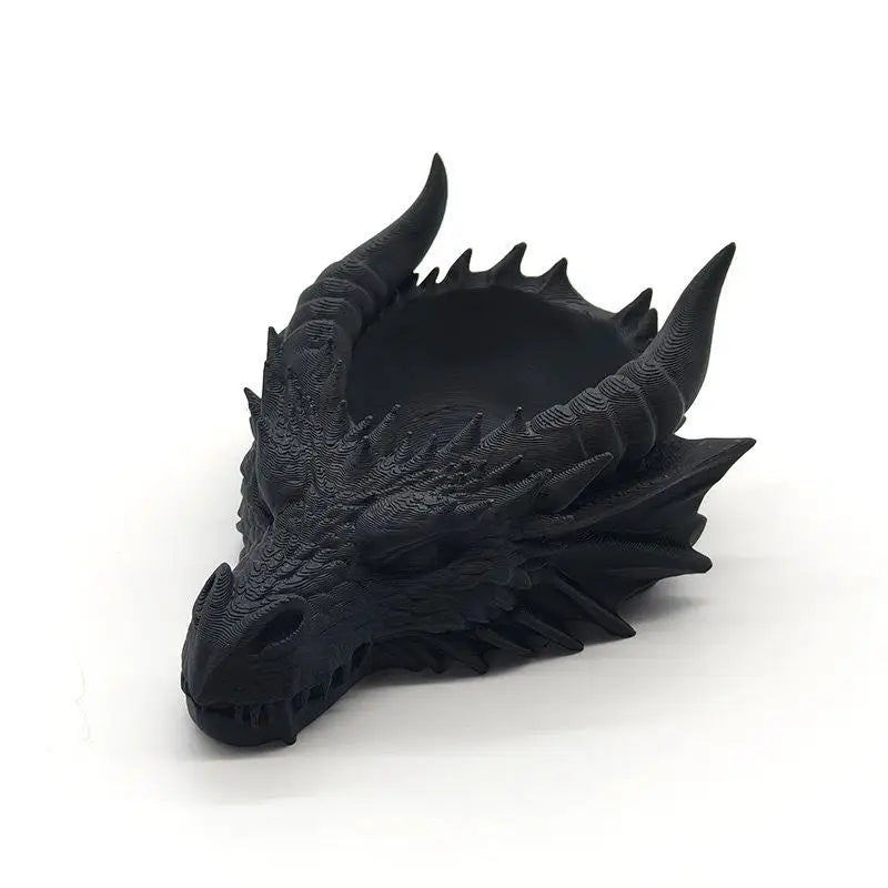 3D Print Dragon Head Storage Tray Multi-functional Funny Jewelry