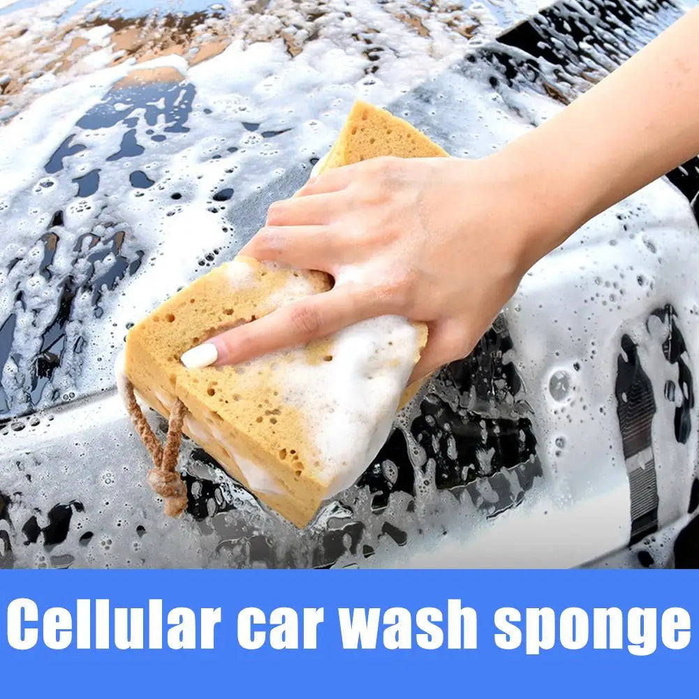 Large Honeycomb Car Washing Sponge – Detailing & Cleaning Tool Car Washing Sponge Zpaxo