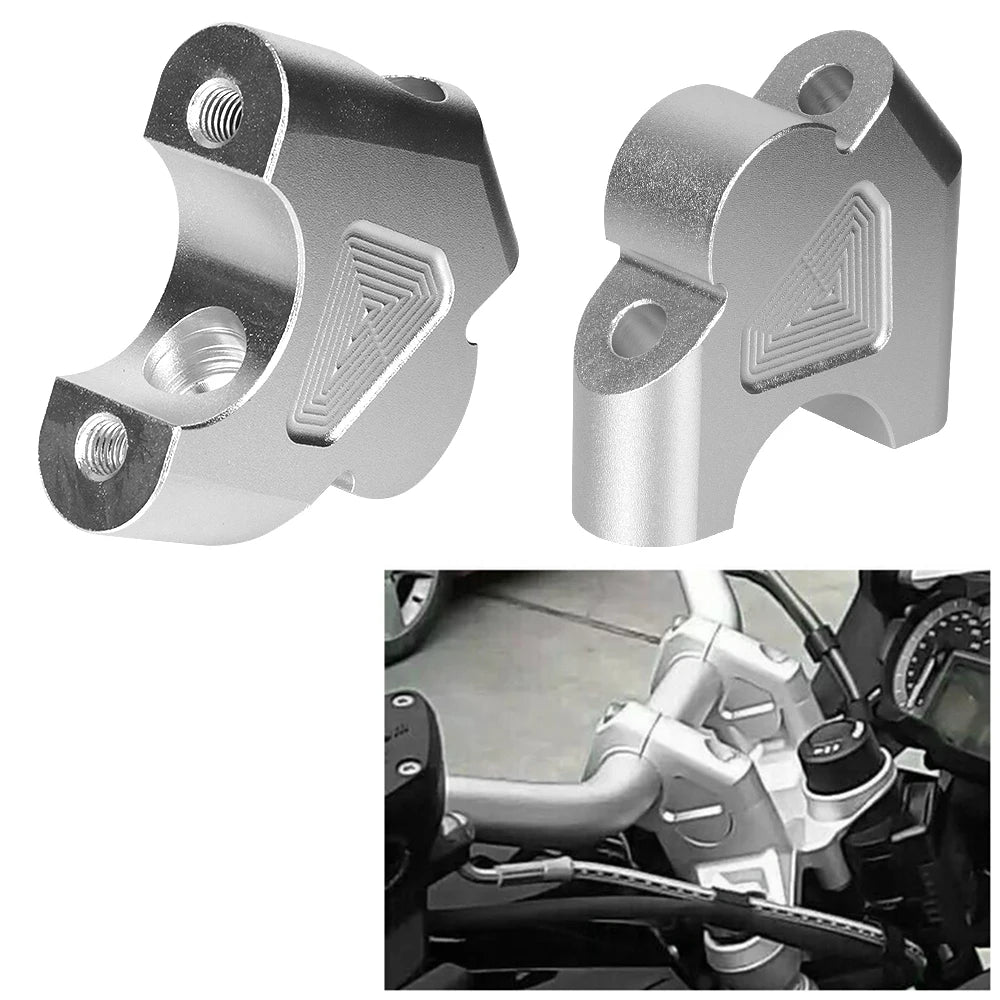 Motorcycle Accessories CNC Handlebar Riser Lift Lifter For BMW GS 1200 1250 R1200GS R1250GS Adventure R1250RS S1000XR R1200R Zpaxo