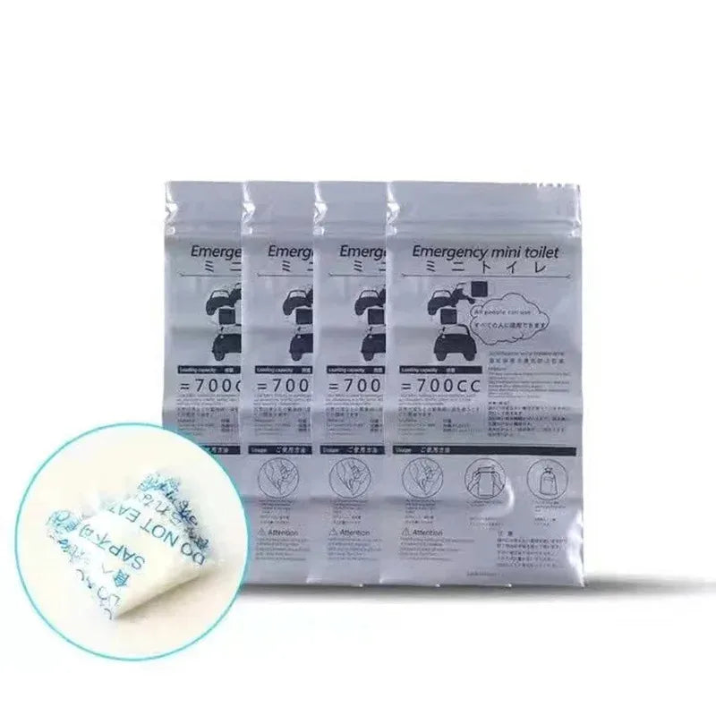 Disposable Emergency Urine Bags 700ml – Portable Travel Toilet
