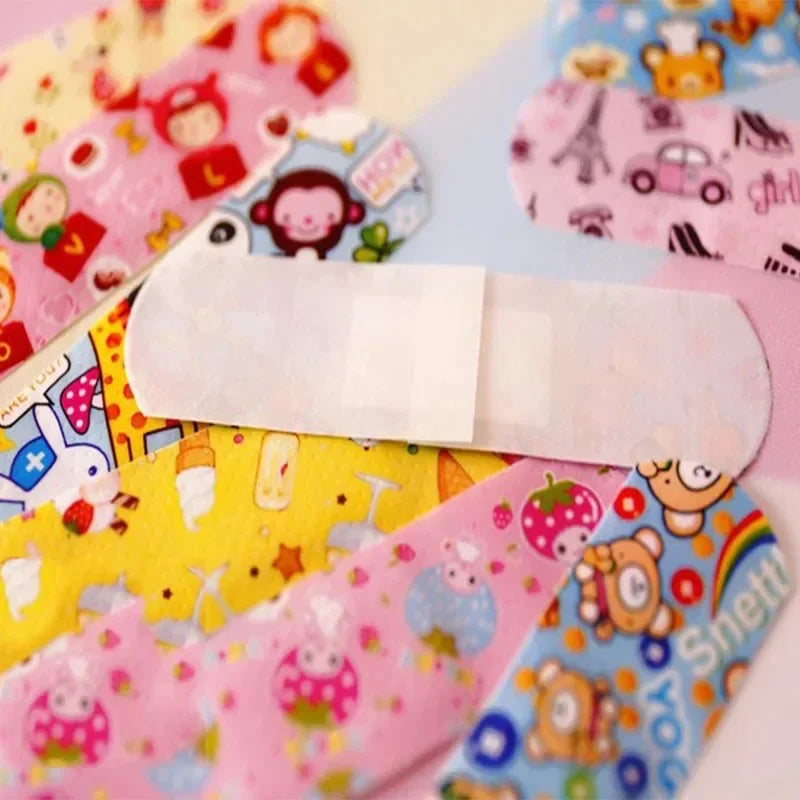 Cartoon Animal Bandages for Kids – Fun Adhesive Plasters