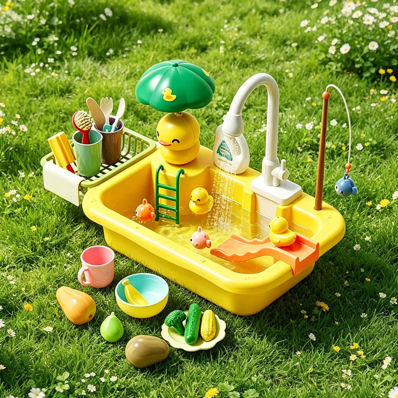 Water Table Backyard Pool Toys Water Play Table With Pump For Boys Girls Preschoolers Backyard Patio Beach Camping Daycare Home Zpaxo