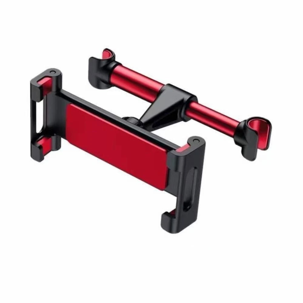 Headrest Mounting Car Headrest Tablet Holder Telescopic Bracket Car Back Seat Stand Universal Rotating Zpaxo Red-Style 2