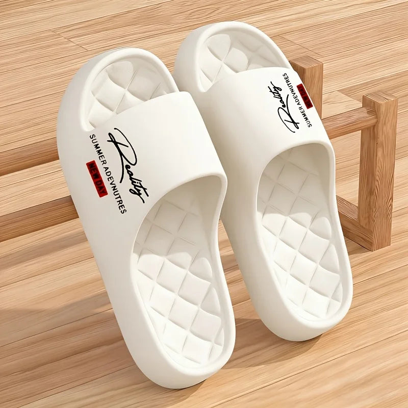 Cloud-like Soft EVA Slippers, Lightweight Unisex for Home Outdoor, Fashionable Men's Bathroom Slippers, Comfortable All Seasons Zpaxo