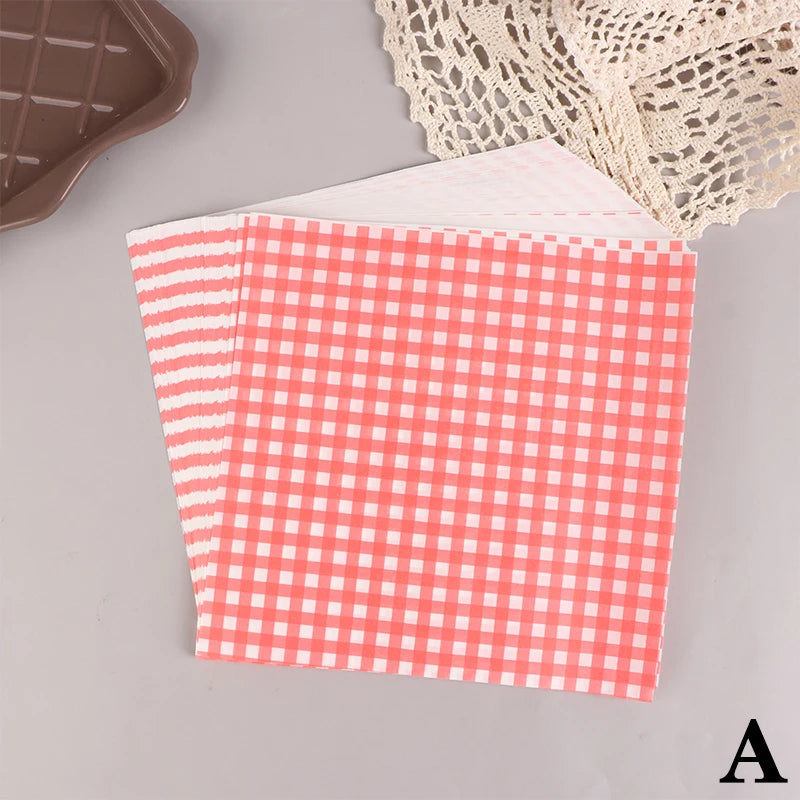 Food Waxed Paper Oil-proof Wax Bread Sandwich Burger Fries Macarons Zpaxo A