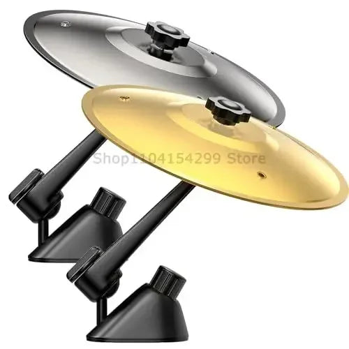 1/2PCS Hand-shooting Car Crash Cymbal Universal Auto Air Ventilation Port Clip-On Mini Drum Cymbals for All Types of Vehicles Zpaxo 2PCS Mix