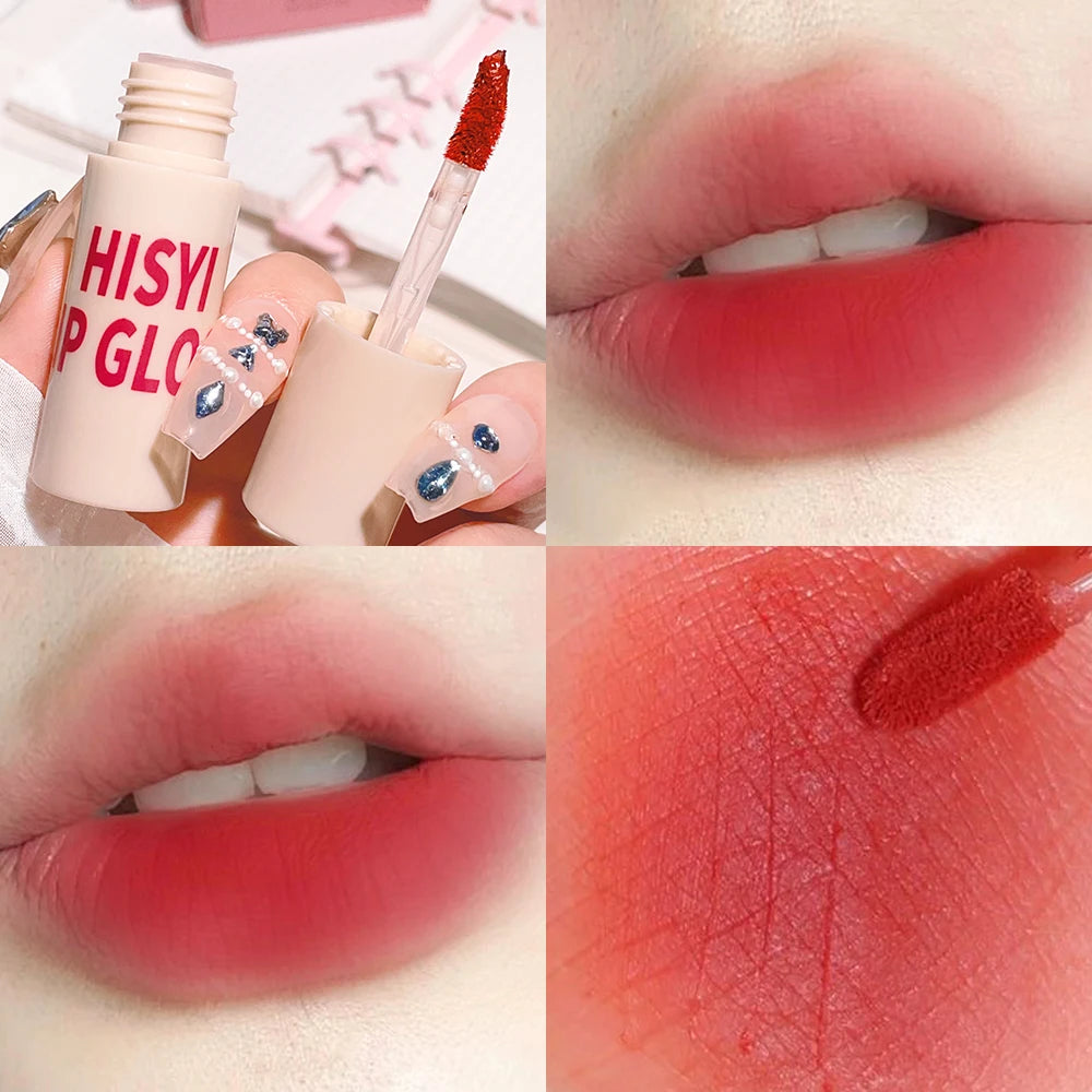 Matted surface lip glaze velvet matte easy to color, waterproof, not easy to fade, no stick to cup lip glaze Zpaxo H1811-02