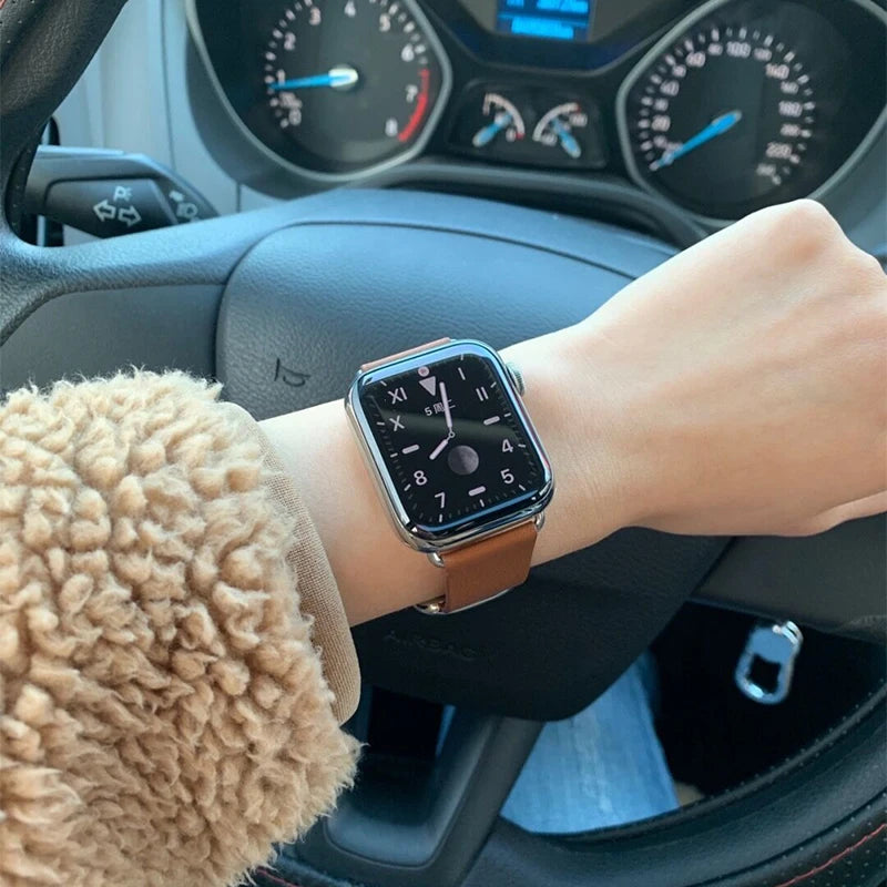 Cover For Apple Watch 49mm 45mm 41mm 44mm 40mm 42mm 38mm TPU Protector Case iWatch Series 9 8 7 6 Ultra 3 2 1 Bumper Accessories Zpaxo