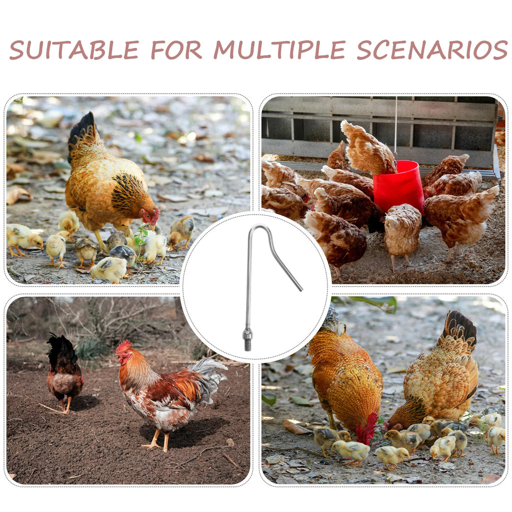 Professional Chicken Catcher Hook Rod Chickens Ducks Geese Quick