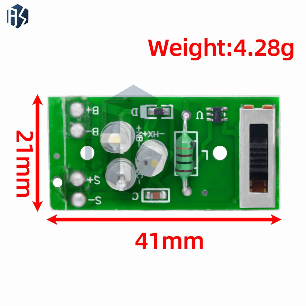 1.2V Solar Light Control Board, Multi-Purpose DIY Driver Circuit for Lawn Wall Pillar String Lights Zpaxo