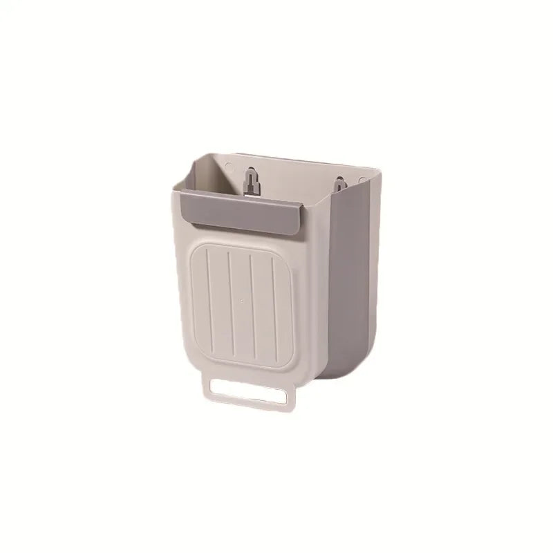 Foldable Hanging Trash Bin Kitchen Thick Large Mouth Multi Functional