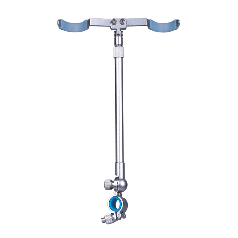 Portable Fishing Rod Holder Hold 2 Rods Adjustable Pole Holders