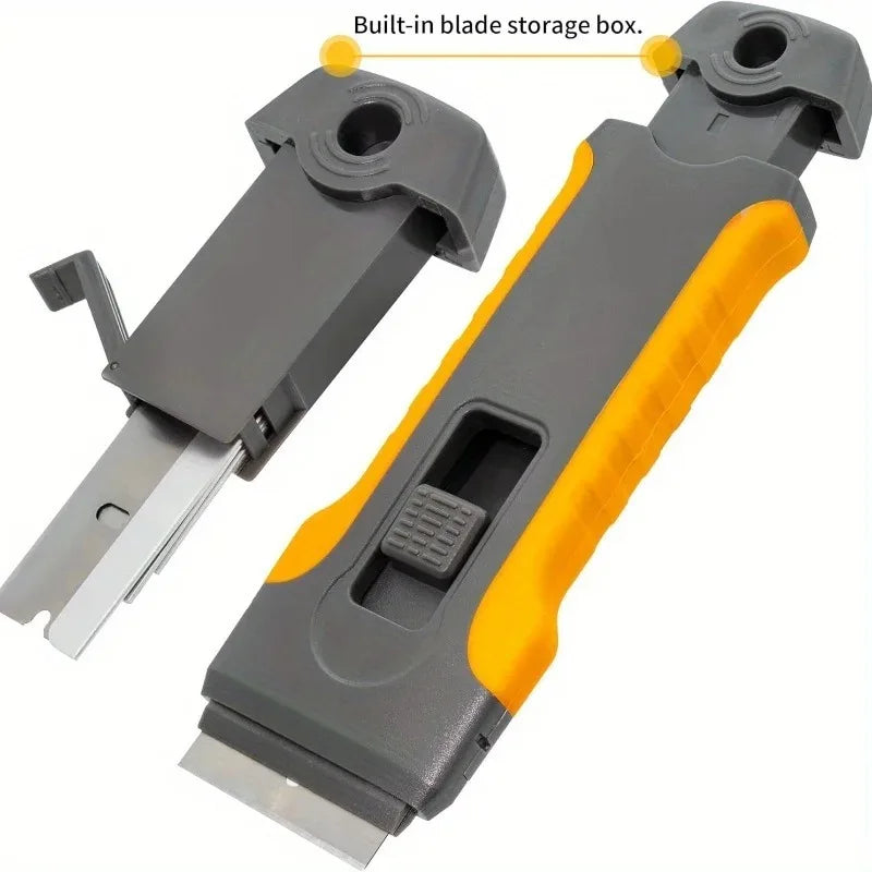 Telescopic Rubber Scraper – Tile & Stubborn Stain Cleaner Telescopic Cleaning Scraper Zpaxo