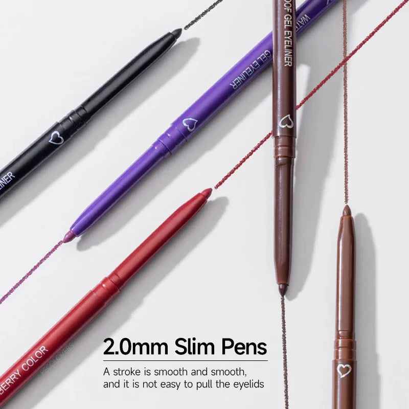 Waterproof Matte Eyeliner Pen, Quick Dry, Long-Lasting, Smooth Application, Perfect For Versatile Eye Makeup, Beauty Cosmetics Zpaxo