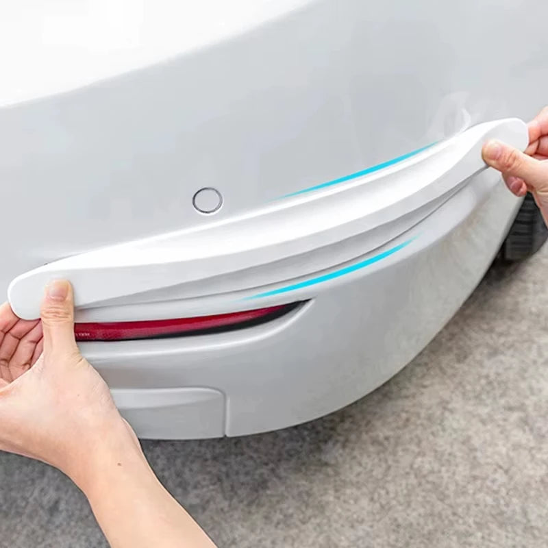 Universal Front Rear Bumper Corner Protector Guard Car Anti-collision Protection Decoration Strip Car Protect Accessories Zpaxo