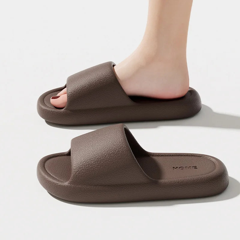 Soft Sole EVA Home Slippers Women Thick Platform Bathroom Slides
