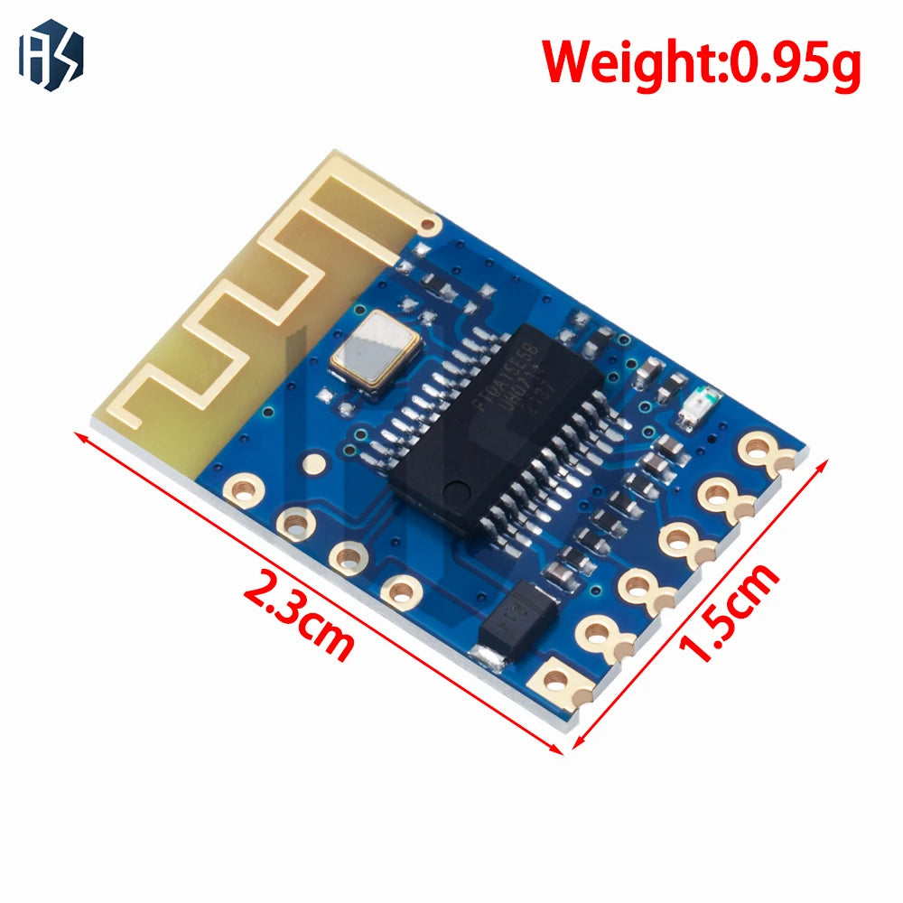 JDY-62A Mini BLE 5.0 Stereo Audio Wireless Module Board | Bluetooth-Compatible, Auto Sleep, for Android & iOS Zpaxo
