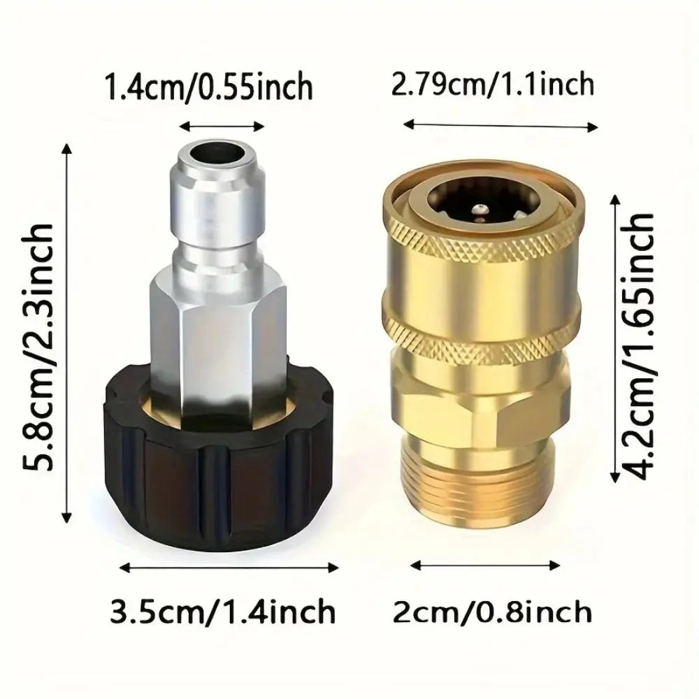 Non-slip M22 Adapter Female Swivel Pressure Quick Connection Zpaxo