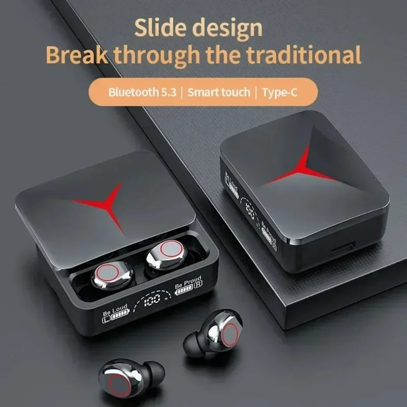 Wireless Headphones TWS Bluetooth Touch Control Earphones Sport