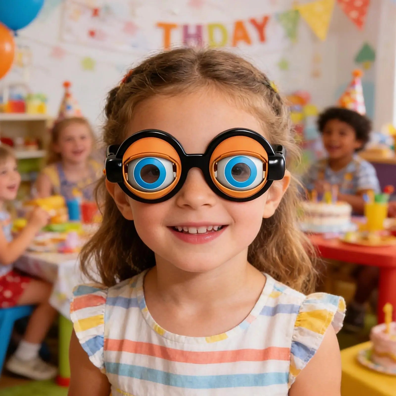 Funny Glasses Funny Glasses Prank Stuff Shaking Eye Sunglasses Gag Props For Kids Boys Teens Party Holiday Photo Booth Costume Zpaxo