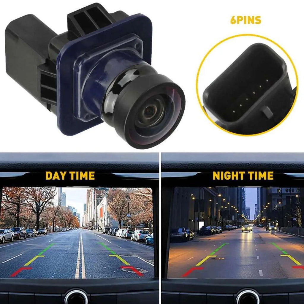 1Pc Vehicle Rear View Backup Parking Camera 6-Pin EL3Z-19G490-D For Ford F-150 Mustang Car Auto Accessories Replacement Parts