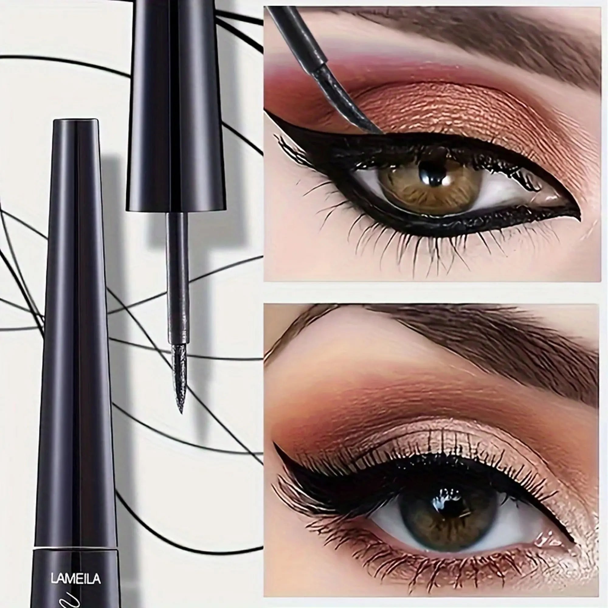 Slim Eyeliner Waterproof Sweat-proof Long-lasting Non-smudged Newbie