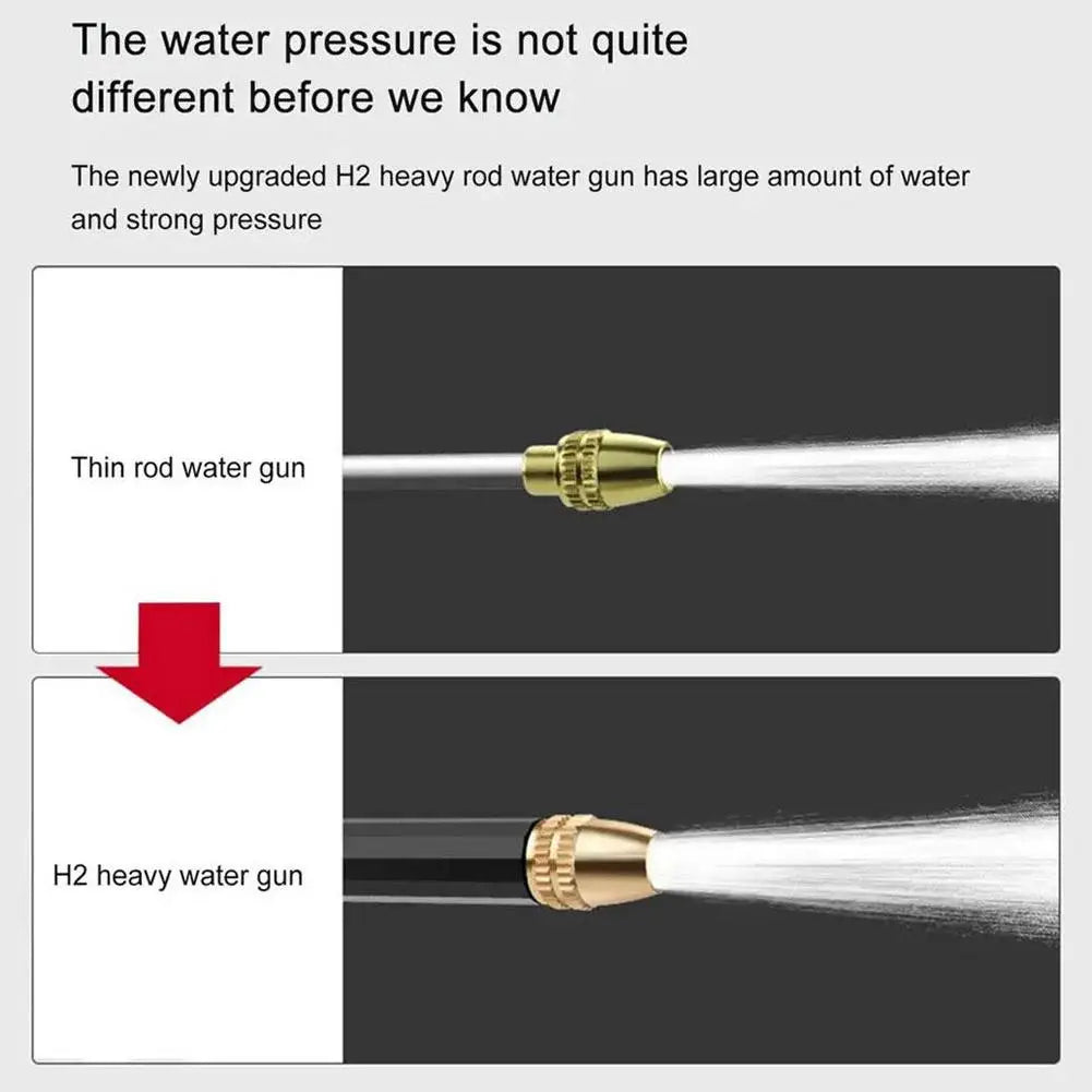 High-Pressure Garden Hose Spray Nozzle | Multi-Pattern Water Blaster Garden Hose Nozzle Zpaxo