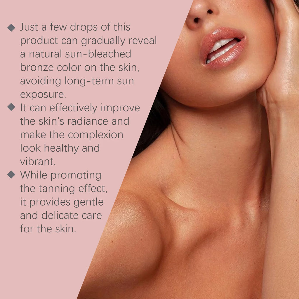 Jaysuing Watermelon Self Tanner Dark Drops Vitamin E 60ml Self Tanning Serum Zpaxo