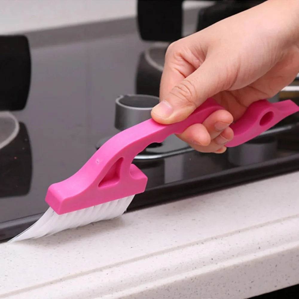 2-in-1 Window Gap Cleaning Brush & Flat Shovel | Kitchen & Bath Gap Cleaning Brush Zpaxo