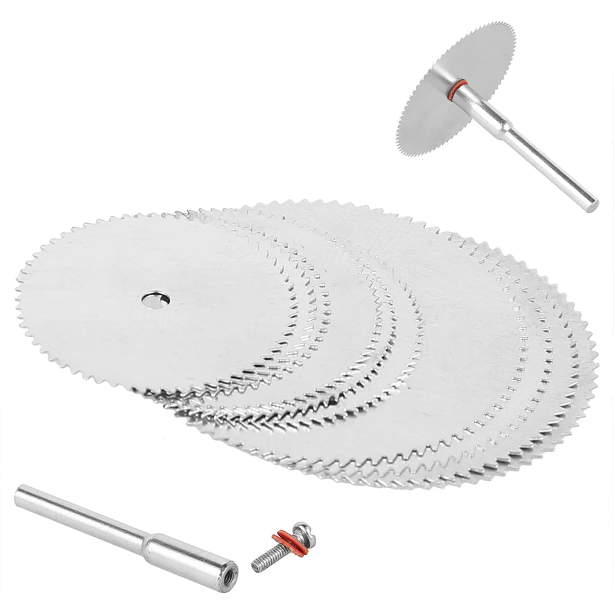 11-60pc Saw Blades Dremel Tool Mini Cutting Disc for Rotory Accessories Diamond Grinding Wheel Circular Woodworking Cutting Disc Zpaxo 22pcs Multipurpose Cutting