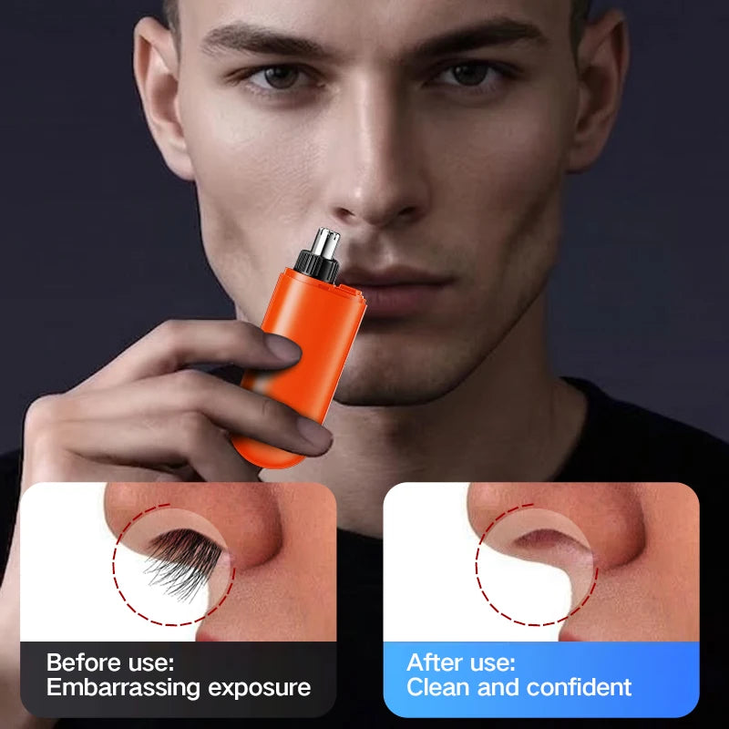 Electric Nose Hair Trimmer Universal Cleaning Device Male Female