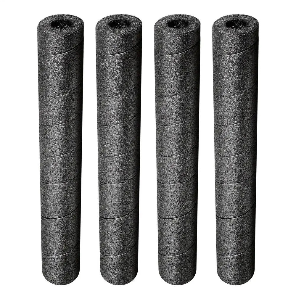 4 Pipes Insulation Foam Tube Covers Spiral Soft Pool Swimming