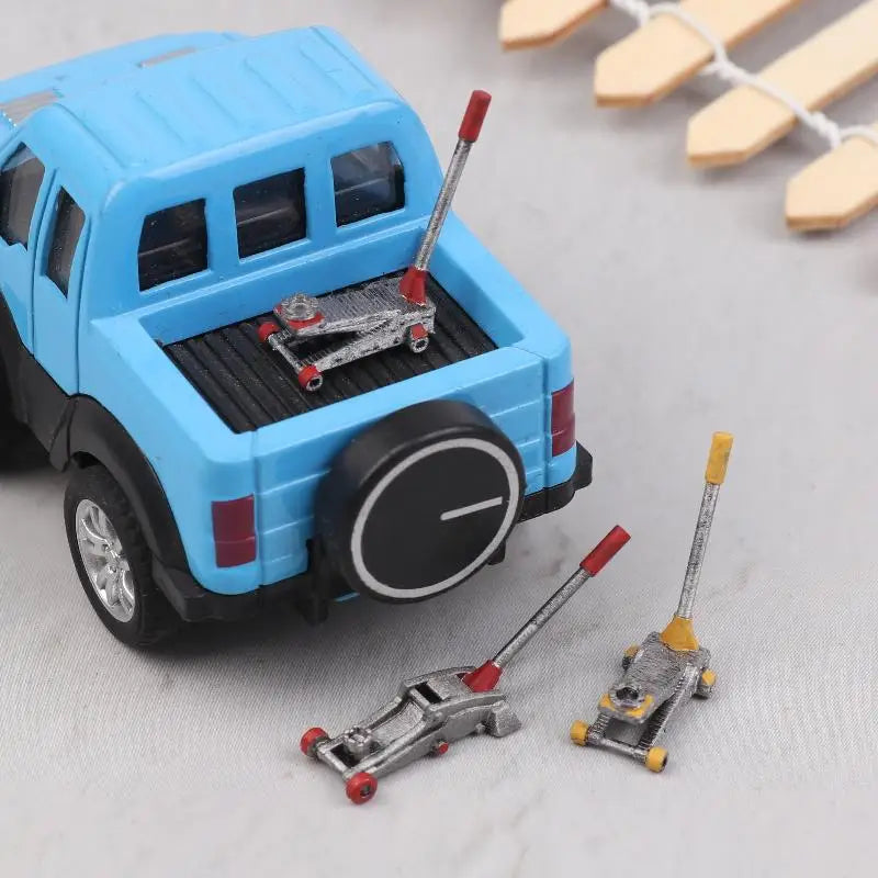 1 64 Scale Car Lifting Jack Model Modification Garage Repair Zpaxo