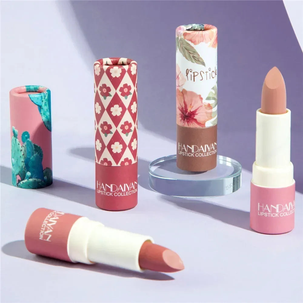 8 Colors Moisturizing Velvet Matte Lipstick Waterproof Long Lasting Not Easy To Fade Sexy Red Lip Tint Nude Lipstick Cosmetics Zpaxo