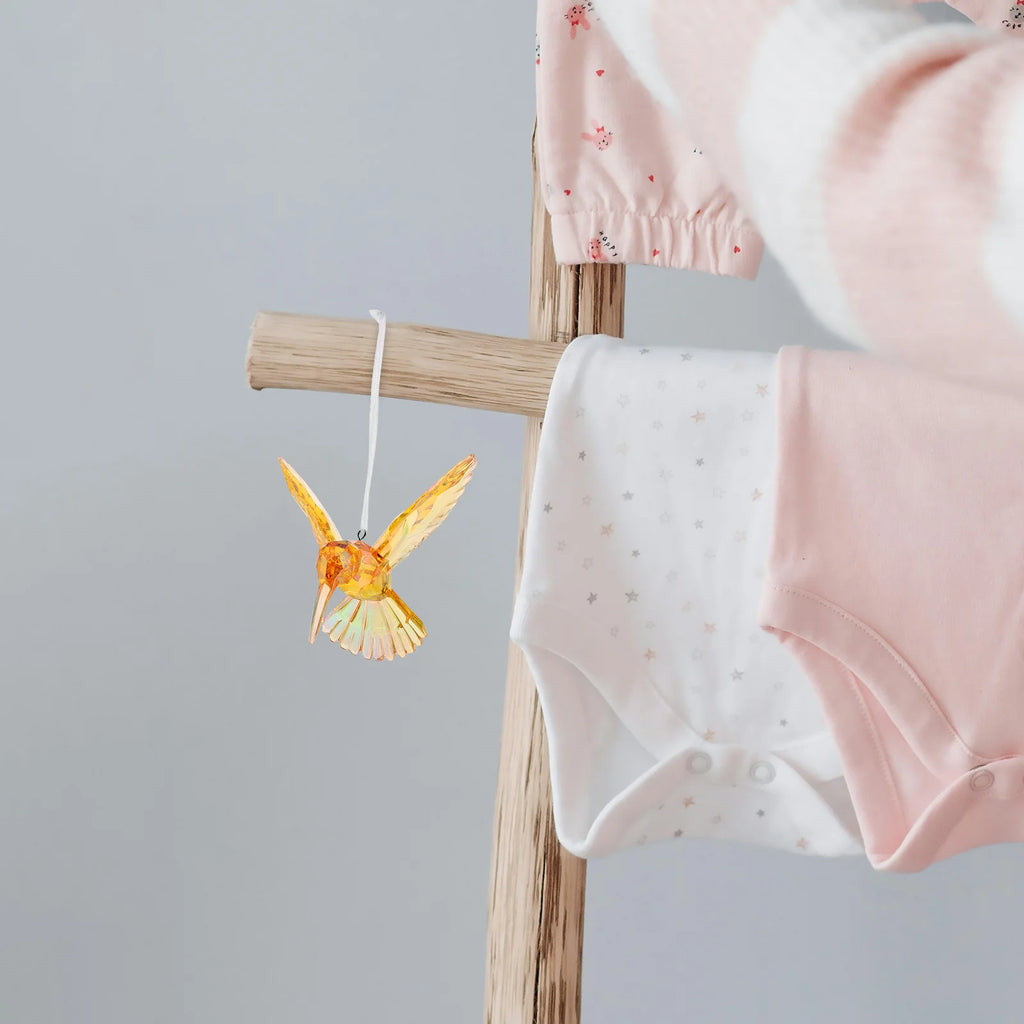 Transparent Bird Hanging Ornament Acrylic Hummingbird Pendant