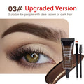 Professional Eyebrow Enhancers Cream Women Natural Liquid Dyeing Brow