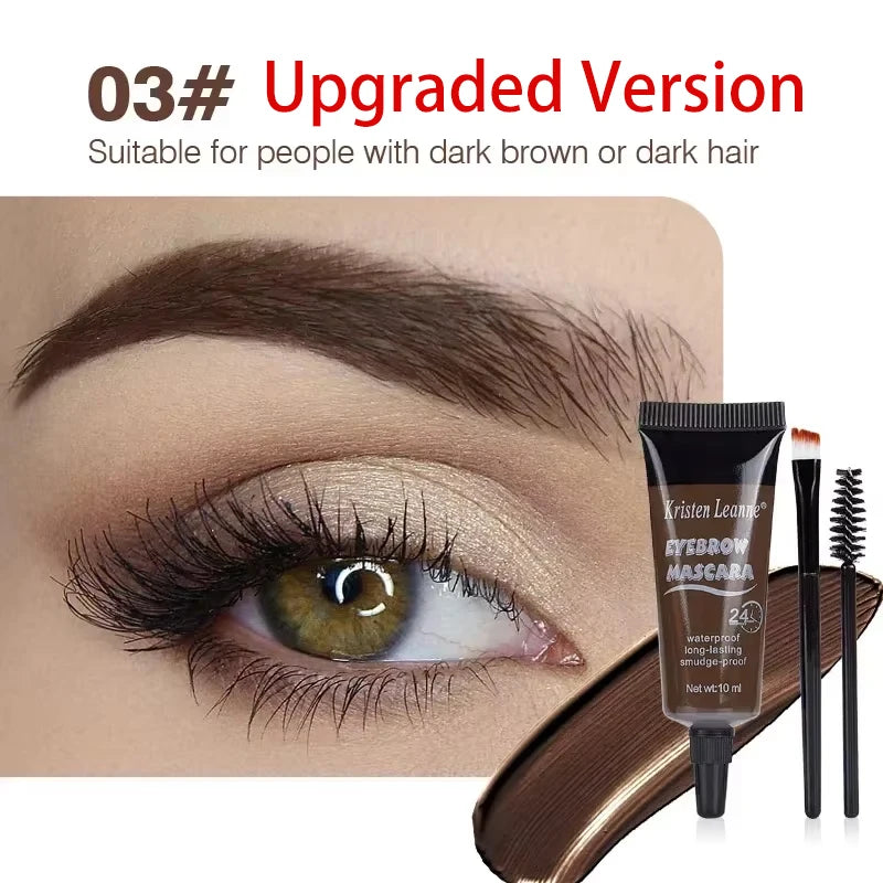 Professional Eyebrow Enhancers Cream Women Natural Liquid Dyeing Brow