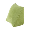 Triangle Pillow Cushie Pillow with Zip Pocket Triangle Wedge Bolster Small Back Support Cushie Pillows for Office Home Bed Sofa Zpaxo Green