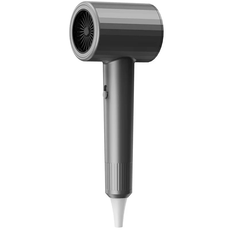 Hair Dryer, High-Speed Electric Turbine Airflow, Low Noise, Constant Temperature And Quick Drying Wind Speed 62m/s1800WQuick Dry Zpaxo GRAY EU