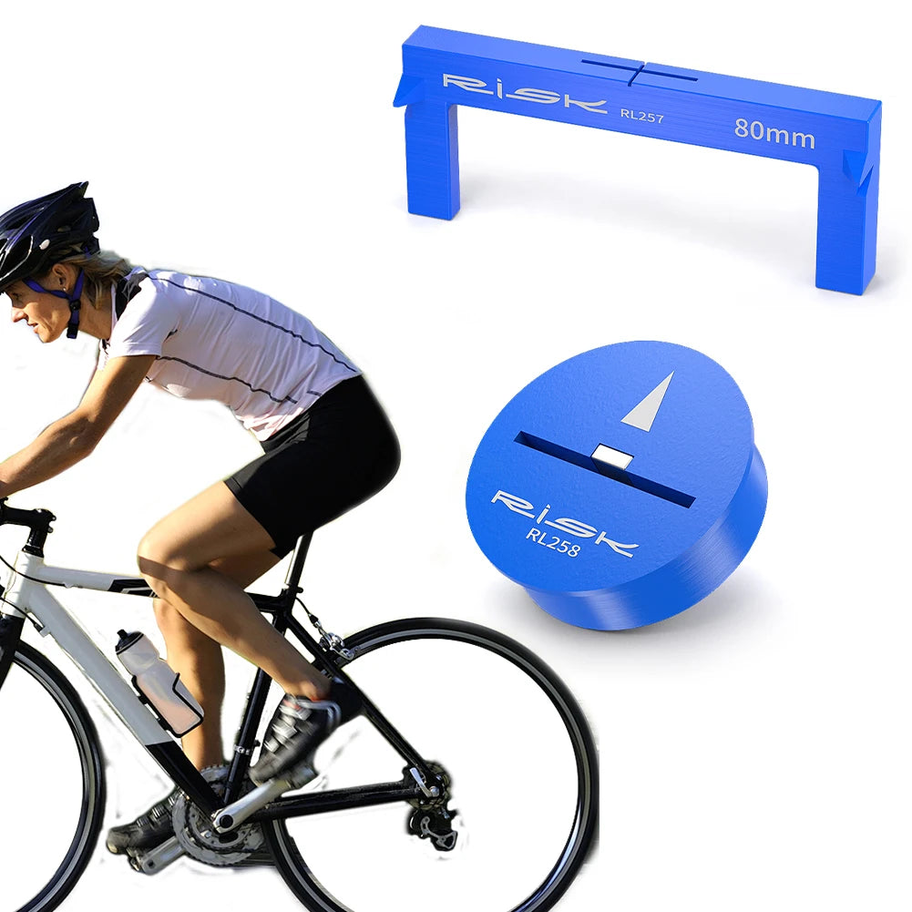 Bicycle Seat Cushion Height Measuring Tool BB Center Positioning